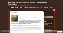 Desktop Screenshot of libroediting.com